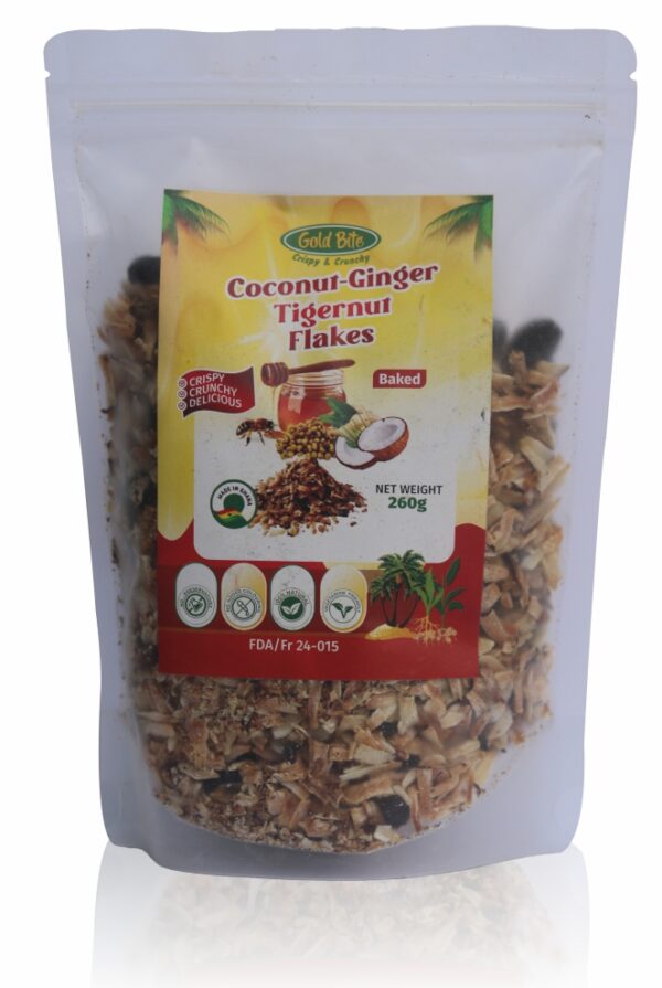 Coconut Ginger Tigernut Flakes 260g