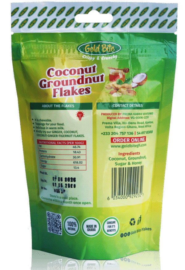 Pouch Coconut Groundnut Flakes - Image 2