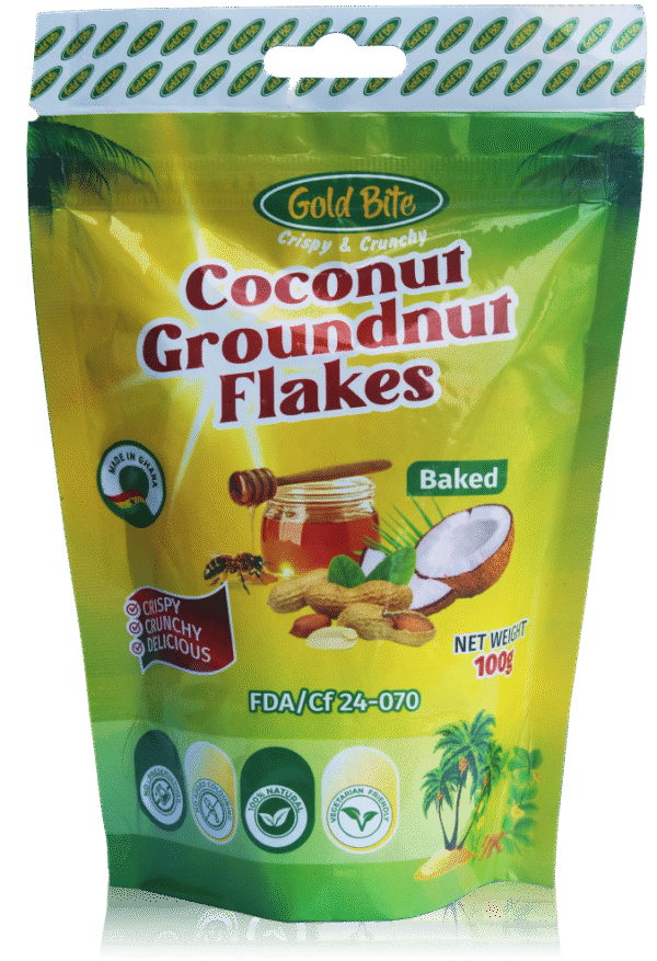 Pouch Coconut Groundnut Flakes