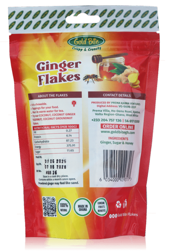 Pouch Ginger Flakes - Image 2