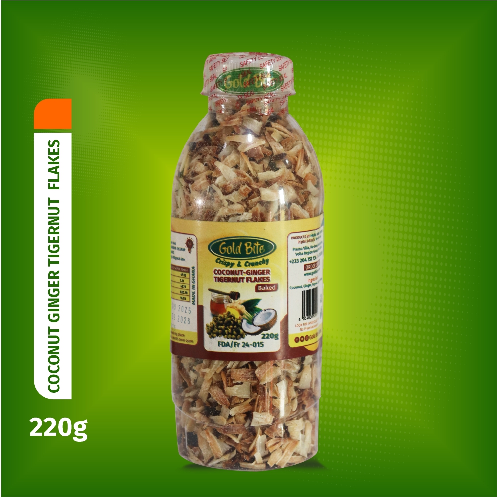 Coconut Ginger Tigernut Flakes 220G