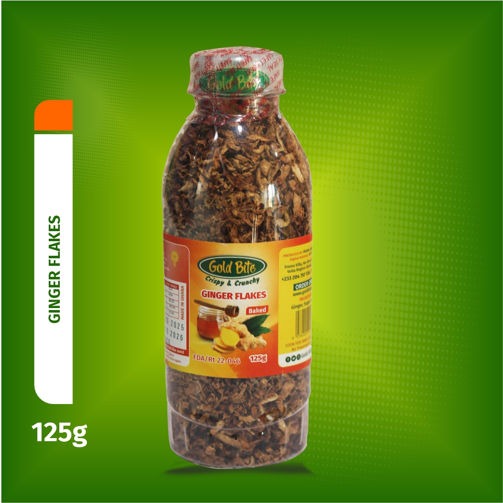 Ginger Flakes 125g